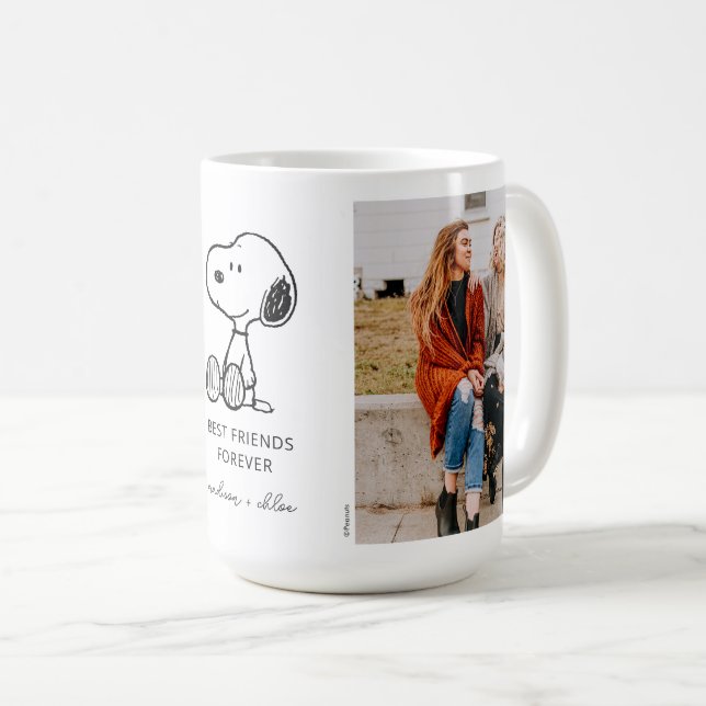 Mug PEANUTS | Snoopy - Les meilleurs amis jamais - Pho (Devant droit)