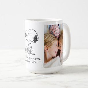 Mug PEANUTS Snoopy - Meilleure photo de grand-père