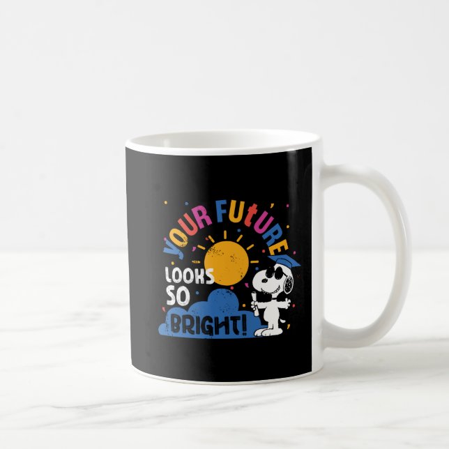 Mug Peanuts Snoopy Your Future Looks So Bright (Droite)