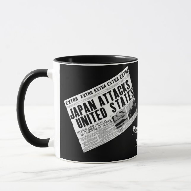 Mug Pearl Harbour Jour du Souvenir (Gauche)