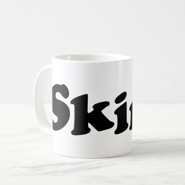 Mug Peau. (Devant gauche)