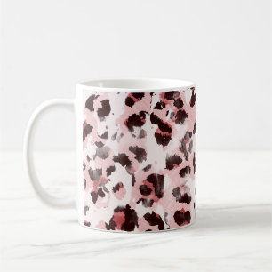 Mug Peau Animal Léopard : Élégance Teinture Tie.