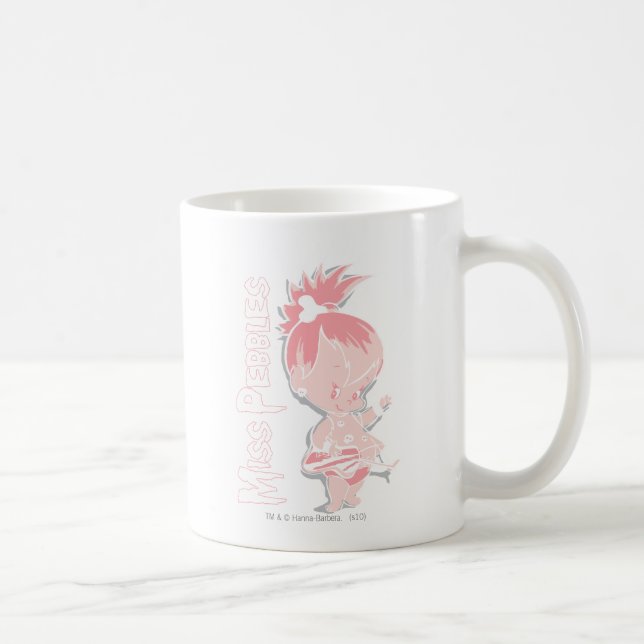 Mug PEBBLES™ en rose (Droite)