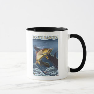 Mug Pêche à la truite fardéeDakota du Sud