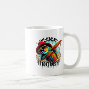 Mug Pêche Colorée De Week-end Drôle De Pêche