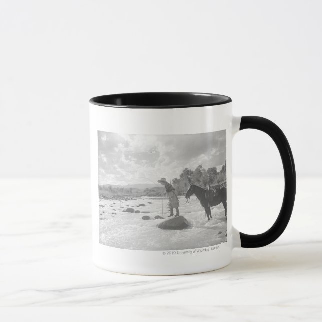 Mug Pêche de mouche de Frances Phelps Belden en (Droite)