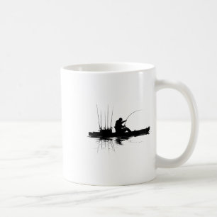 Mug Pêche en kayak graphique pêcheur pêche à la ligne