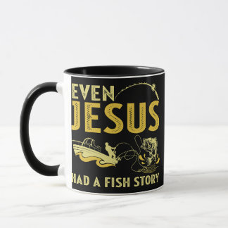 Mug Pêche Même Jésus Avait Une Histoire De Poisson Drô