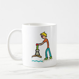 Mug Pêche sur aimant