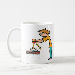 Mug Pêche sur aimant