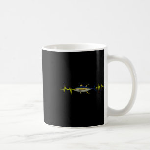 Mug Pêche Thon Battement de coeur Pêcheur Pêcheur Pêch