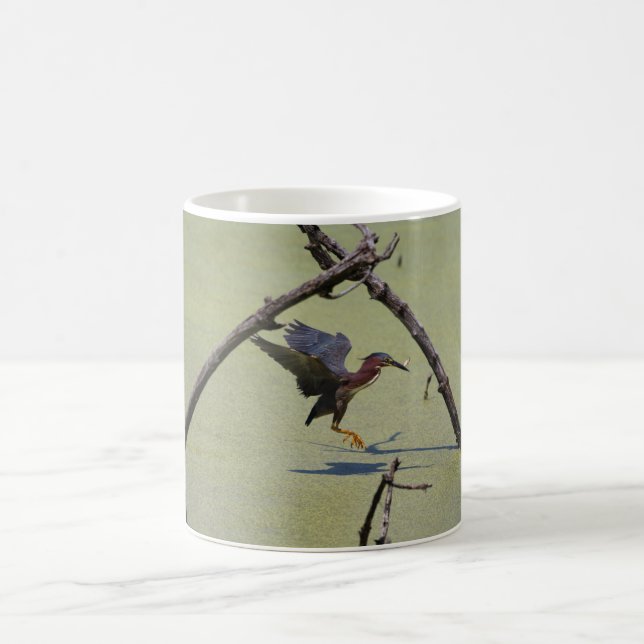 Mug Pêcher le héron vert (Centre)