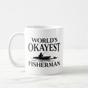 Mug Pêcheur le plus Okayest dans le monde