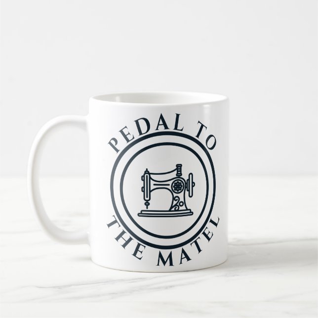 Mug Pedal to the Metal Sewing Lover (Gauche)