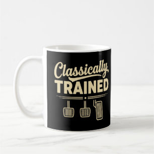Mug Pédales de voiture manuelle classiquement formées 