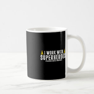 Mug Pediatric Oncology RN Nurse Oncologist Ribbon