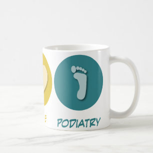 Mug Pédicurie d'amour de paix