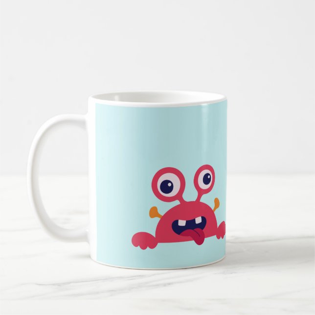 Mug Peek-a-Boo - Cute Crab (Gauche)