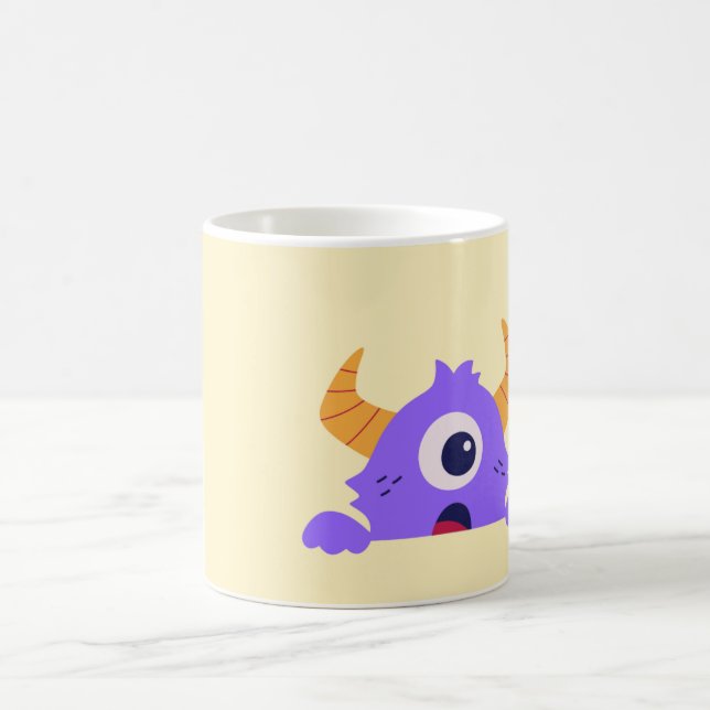 Mug Peek-a-Boo - Cute Monster (Centre)