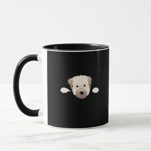 Mug Peekabo Pup (Gauche)