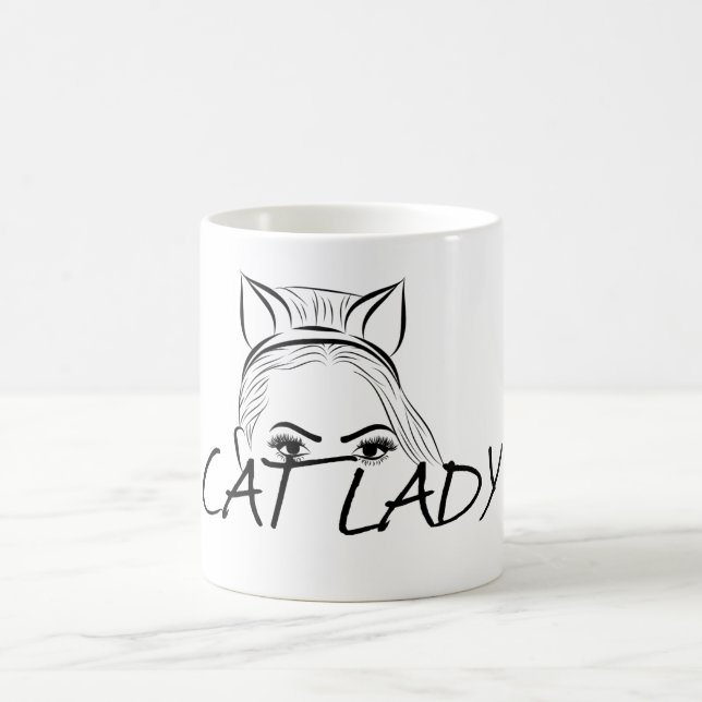 Mug Peeking Cat (Centre)