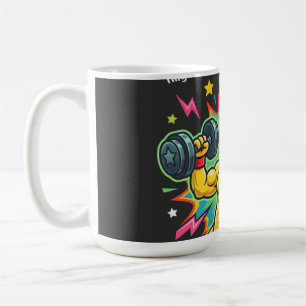 Mug Peel Strong ! – Motivation pour salle de sport à l
