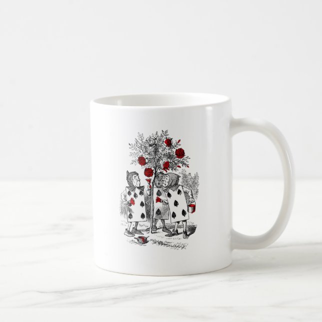 Mug Peignant les roses rouges (Droite)