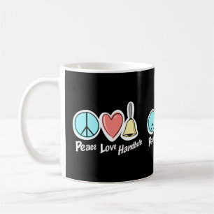 Mug Peignoirs Peace Love Conception Pour T-Shirt Sonne