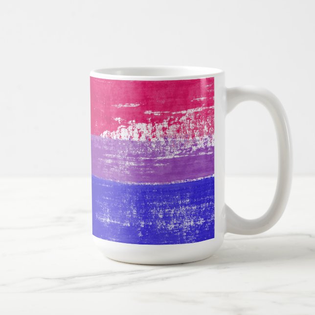 Mug Peinture à fioritures bisexuelle (Droite)