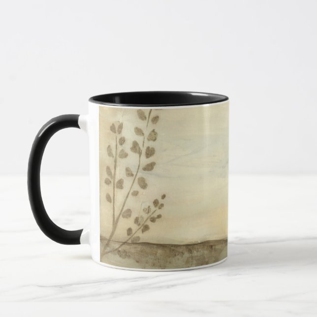 Mug Peinture à l'huile de paysage moderne Sunset (Gauche)