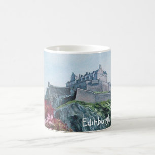 Mug Peinture à l'huile Pola.B.Alex du château d'Édimbo
