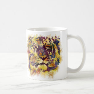 Mug Peinture Abstraite de Lion