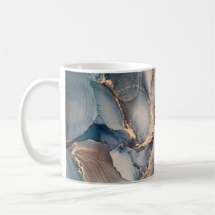 Mug Peinture abstraite de luxe en encre d'alcool 