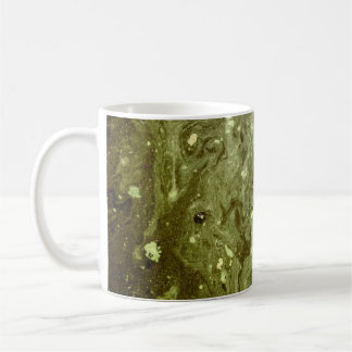 Mug Peinture abstraite verte