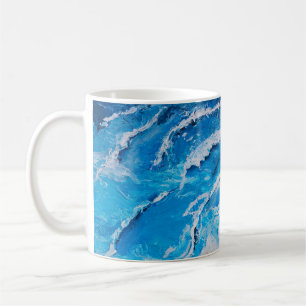 Mug Peinture acrylique sur la mer et la plage sur le s