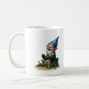 Mug Peinture aquarelle d'un joli Gnome