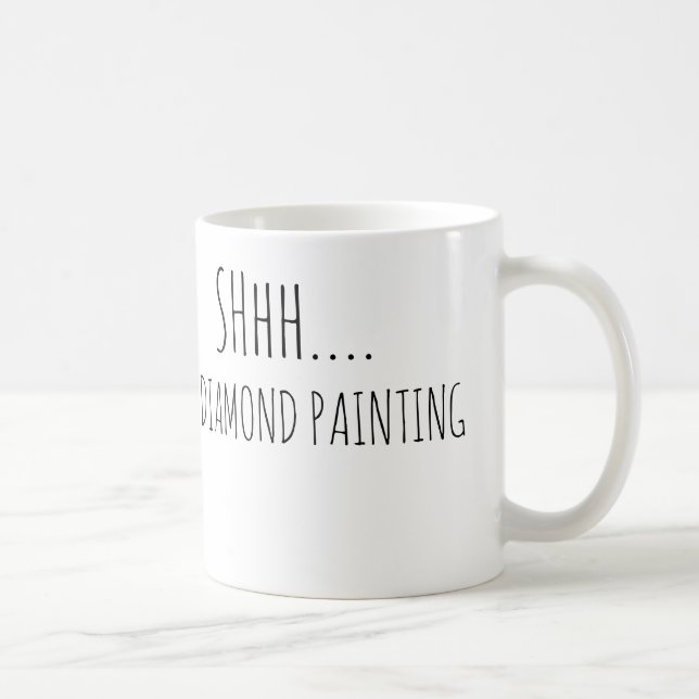 Mug Peinture au diamant de im calme (Droite)