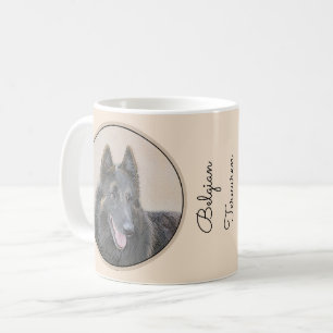 Mug Peinture belge Tervuren - Cute Original Chien Art