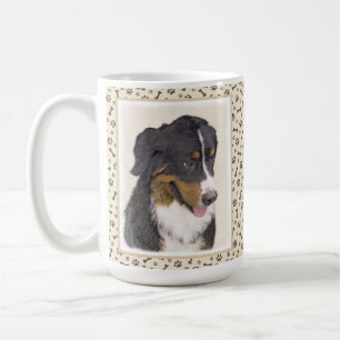 Mug Peinture bernoise de chien de montagne - Art origi