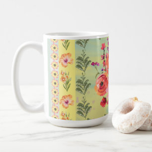 Mug Peinture botanique décorative de style rétro intem