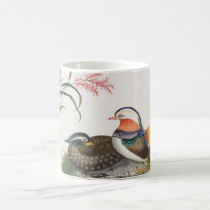 Mug Peinture chinoise de canard de mandarine