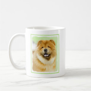 Mug Peinture Chow Chow - Joli art original chien