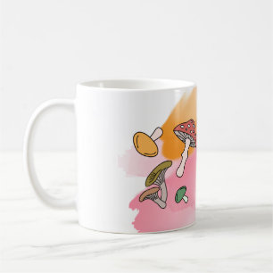 Mug Peinture d'aquarelle des champignons