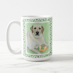 Mug Peinture de balles de tennis et de retrieur du Lab