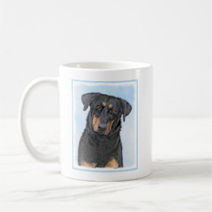 Mug Peinture de Beauceron - Cute Original Chien Art