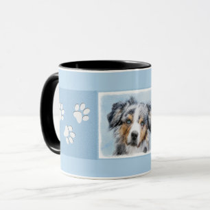 Mug Peinture de berger américaine miniature - L'art du
