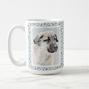 Mug Peinture de berger anatolienne - Art original de c