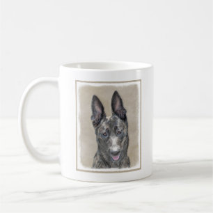 Mug Peinture de berger hollandais - jolie art original
