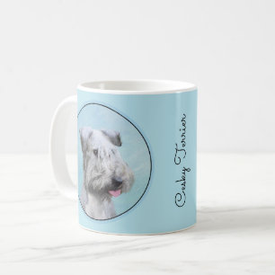 Mug Peinture de Cesky Terrier - Cute Original Dog Art