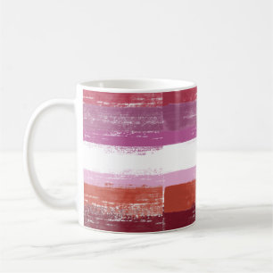 Mug Peinture de fierté lesbienne